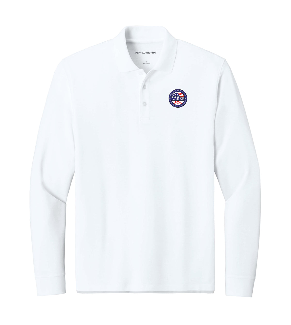 SHIELD : Long Sleeve Pique Polo