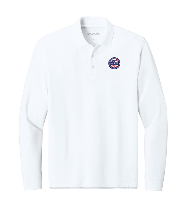 SHIELD : Long Sleeve Pique Polo