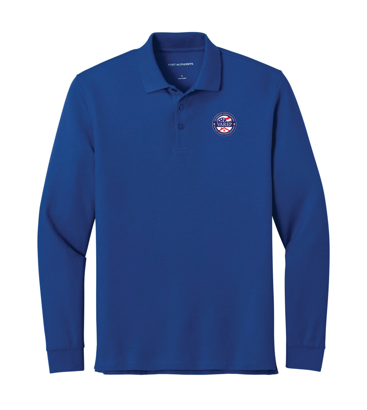 SHIELD : Long Sleeve Pique Polo