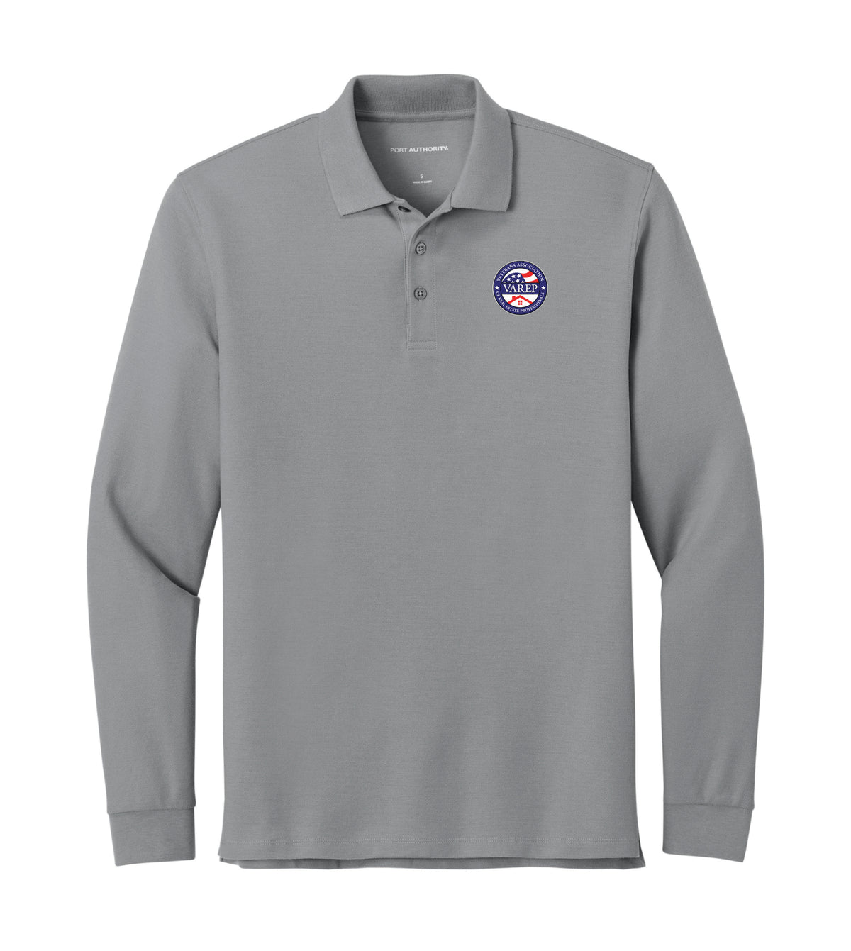 SHIELD : Long Sleeve Pique Polo