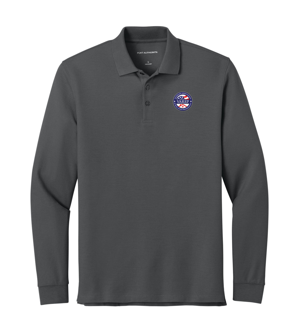 SHIELD : Long Sleeve Pique Polo