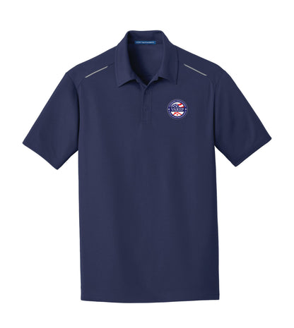 SHIELD : Pinpoint Mesh Polo